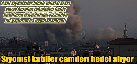 Siyonist katiller camileri hedef alıyor