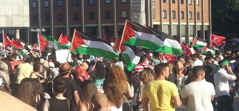 Siyonist İsrail karşıtı gösteriler Alman politikacıları telaşlandırdı