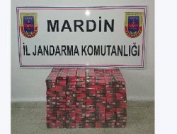 Mardin'de kaçak sigara ele geçirildi