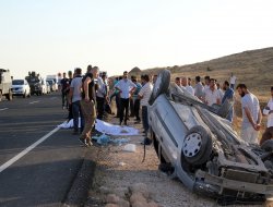 Midyat'ta trafik kazası:1 ölü