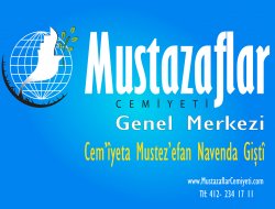 Mustazaflar Cemiyeti'nden bayram mesajı