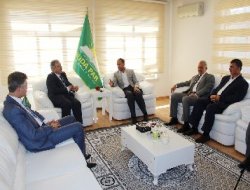 Partilerden HÜDA PAR'a bayram ziyareti