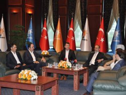 HÜDA PAR'dan siyasi partilere ziyaret