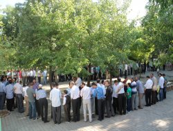 Bingöl'deki bayramlaşma programına yoğun ilgi