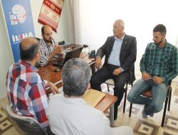 İLKHA'ya bayramlaşma ziyareti