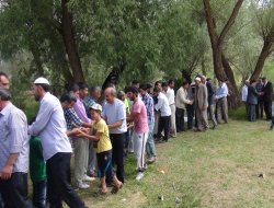 Karlıova'da bayramlaşma programı düzenlendi