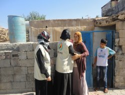 Avrupa Yetim-Der'den yetim ailelere ziyaret