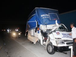 Düğün dönüşü kaza: 1 ölü 7 yaralı