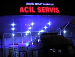 Bingöl'de kaza: 15 yaralı