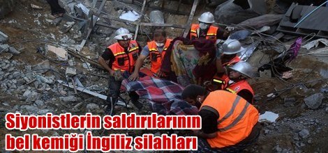 Siyonistlerin saldırılarının bel kemiği İngiliz silahları