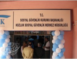 Kozluk Sosyal Güvenlik Merkezi Müdürlüğünün Açılışı Yapıldı