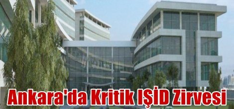 Ankara'da Kritik IŞİD Zirvesi
