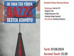 81 ilden Gazze'ye destek konvoyu