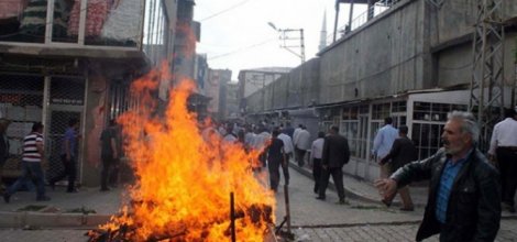 Van Özalp'ta olaylar devam ediyor