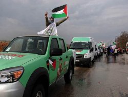 İstanbul'da Gazze'ye destek konvoyu