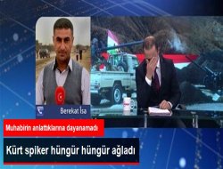 Rudaw TV'nin Spikeri Canlı Yayında Ağladı