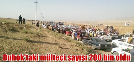 Duhok'taki mülteci sayısı 200 bin oldu