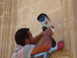 Hırsızların dadandığı cami kameralarla donatıldı