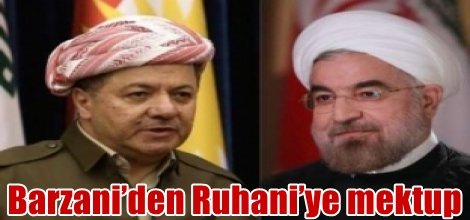 Mesud Barzani’den Ruhani’ye mektup