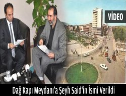 Şeyh Said'in ismi idam edildiği meydana verildi