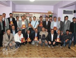 Bingöl Peygamber Sevdalıları Platformundan Teşekkür Plaketi