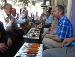 Tespih meraklıları tespih pazarında buluşuyor