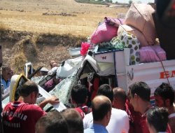 Çınar yolunda ikinci kaza: 1 ağır yaralı Video