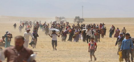 Rewşa koçberên Kobanî yên li ser sînor pir xirab e