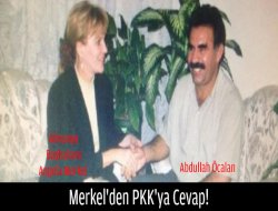 Merkel`den PKK`ya Cevap!