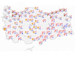 Ülke genelinde hava durumu