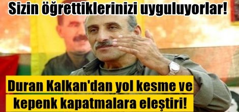 Duran Kalkan'dan heykel uyarısı: Dönemin ruhuna aykırı!