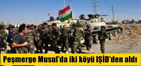 Peşmerge Musul'da iki köyü IŞİD'den aldı