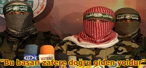 "Bu başarı zafere doğru giden yoldur"