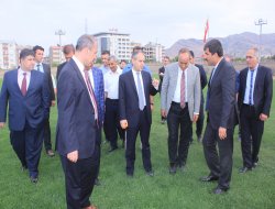 Muş şehir stadyumu belediyeye devredildi