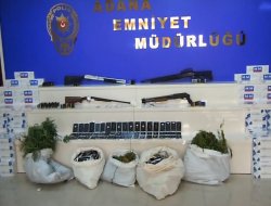 Adana'da hava destekli uyuşturucu baskını