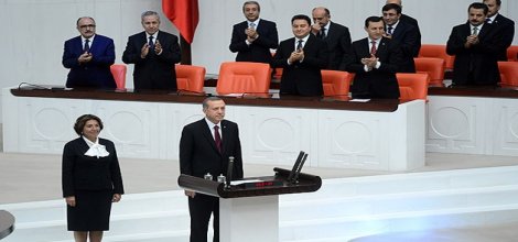 12. Cumhurbaşkanı Erdoğan yemin etti