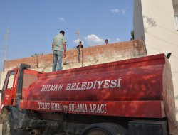 Hilvan'da su çilesi