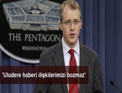 Pentagon'dan Uludere açıklaması