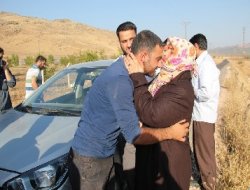 Ali Adiyaman tekbirlerle karşılandı