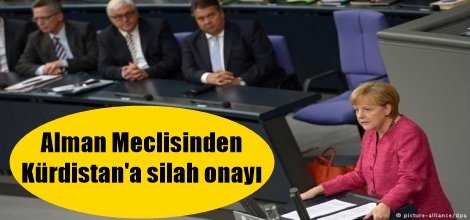 Alman Meclisinden Kürdistan'a silah onayı
