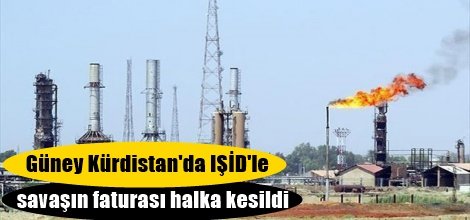 Güney Kürdistan'da IŞİD'le savaşın faturası halka kesildi
