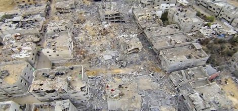 Gazze deprem bölgesini andırıyor