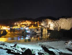 Işıklandırılan Hasankeyf'te turist sayısı arttı