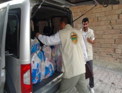 Çermik Köprü-Der 47 aileye gıda yardımında bulundu