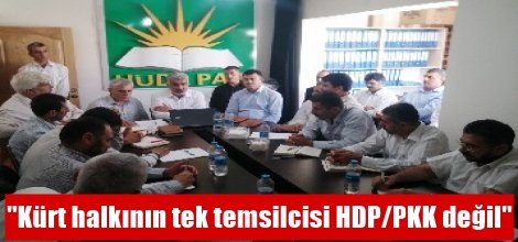 "Kürt halkının tek temsilcisi HDP/PKK değil"