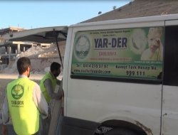 Suriyeli aileye Yar Der'den yardım