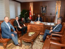 BTSO'dan Arınç ve Çelik'e ziyaret