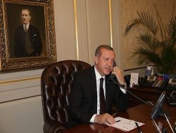 Erdogan bi reya telefonê Masûm pîroz kir