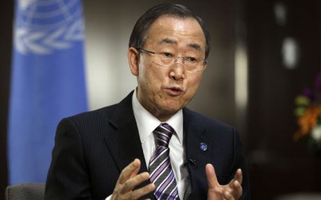 Ban Kî-Moon: Pêwîst e karnameya kabîneya nû di dema xwe de bê bicîhanîn