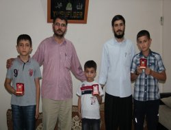 Yusufi-Der dereceye giren çocuklara bisiklet hediye etti